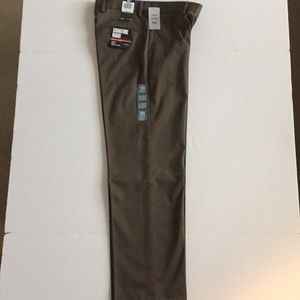 Dockers signature straight fit flat front khaki